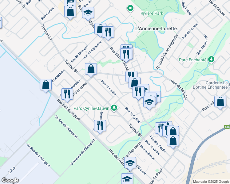 1607 Rue Saint Cyrille, L'AncienneLorette QC Walk Score