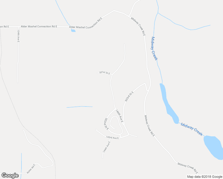 map of restaurants, bars, coffee shops, grocery stores, and more near 50215 146th Avenue East in Eatonville