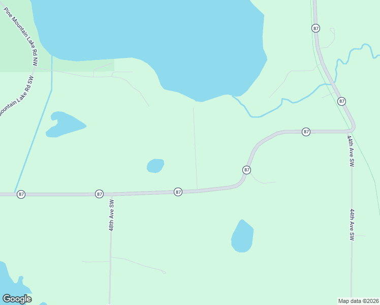 map of restaurants, bars, coffee shops, grocery stores, and more near 135 Buck Trail Southwest in Backus