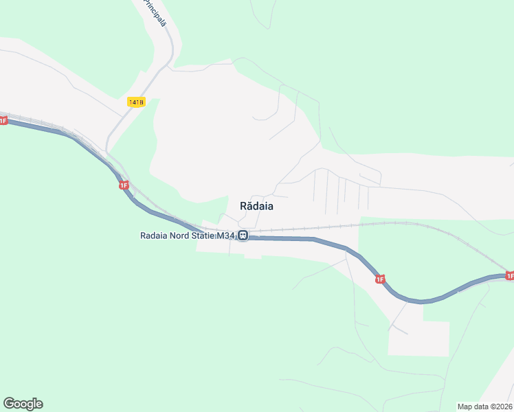map of restaurants, bars, coffee shops, grocery stores, and more near in Rădaia
