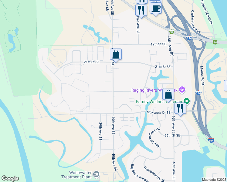 Corner View Apartments Mandan Nd Walk Score Map Of Restaurants Bars Coffee S Grocery Ore Near 4102