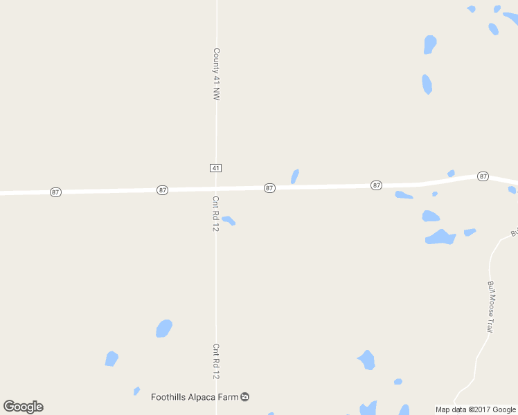 map of restaurants, bars, coffee shops, grocery stores, and more near 6775 Minnesota 87 in Backus