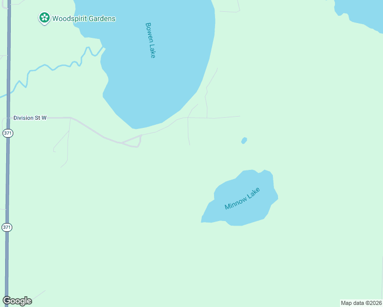 map of restaurants, bars, coffee shops, grocery stores, and more near 3895 Division Street West in Backus