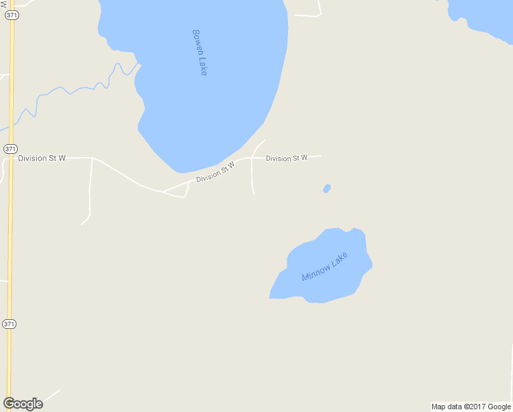 map of restaurants, bars, coffee shops, grocery stores, and more near 3895 Division Street West in Backus