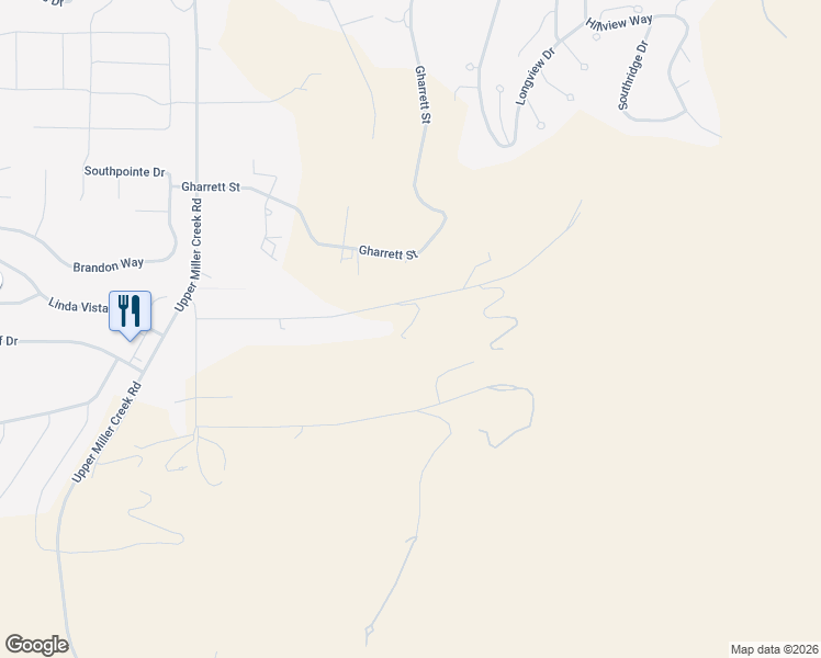 map of restaurants, bars, coffee shops, grocery stores, and more near 2925 Terrace Drive in Missoula