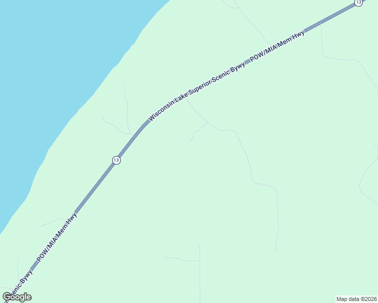 map of restaurants, bars, coffee shops, grocery stores, and more near 85255 Ravine Road in Port Wing