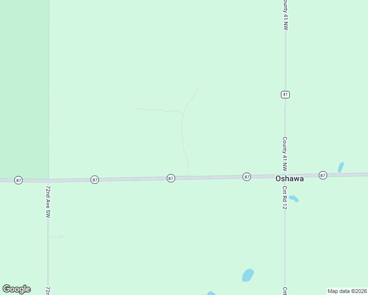 map of restaurants, bars, coffee shops, grocery stores, and more near 7052 Minnesota 87 in Backus