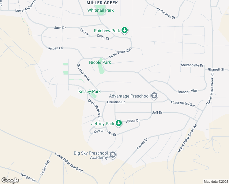 map of restaurants, bars, coffee shops, grocery stores, and more near 4926 Scott Allen Dr in Missoula