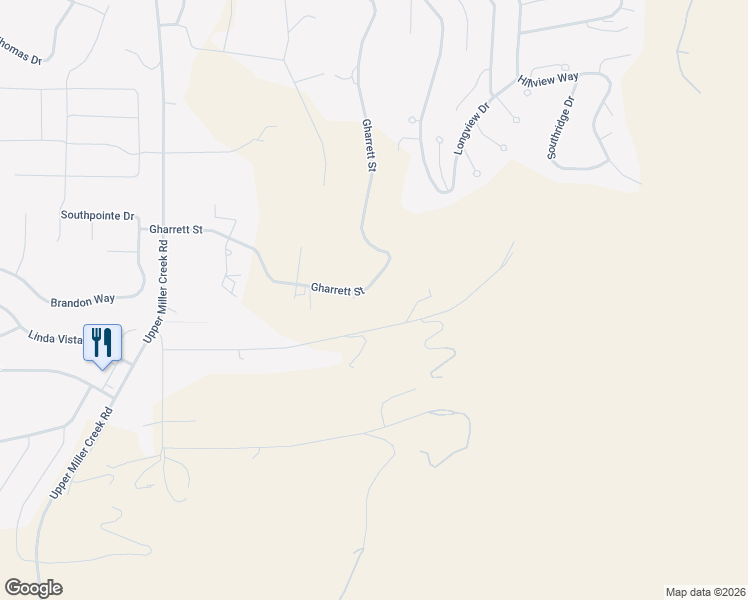 map of restaurants, bars, coffee shops, grocery stores, and more near 6715 Gharrett Street in Missoula