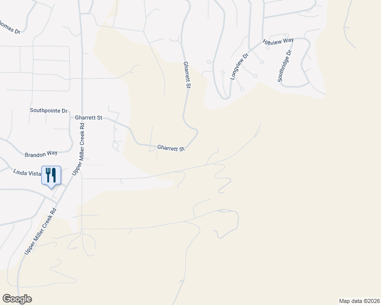map of restaurants, bars, coffee shops, grocery stores, and more near 6715 Gharrett Street in Missoula