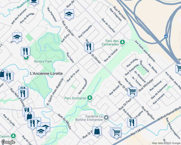 1064 Rue de l'Avenir, L'AncienneLorette QC Walk Score