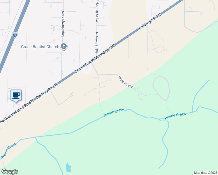 map of restaurants, bars, coffee shops, grocery stores, and more near 5011 194th Lane Southwest in Rochester