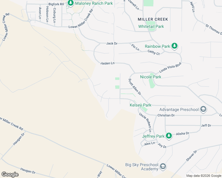 map of restaurants, bars, coffee shops, grocery stores, and more near 4600 Christian Drive in Missoula