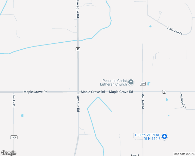 map of restaurants, bars, coffee shops, grocery stores, and more near 5061 Maple Grove Road in Hermantown