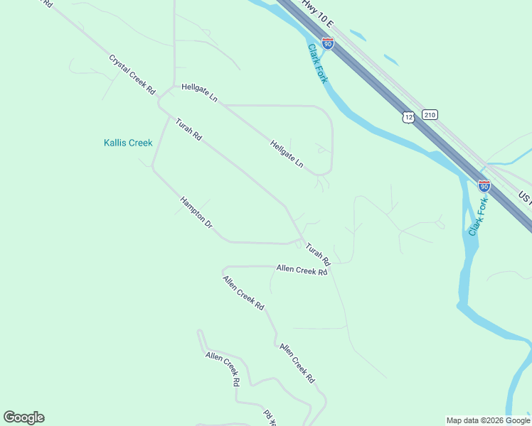 map of restaurants, bars, coffee shops, grocery stores, and more near 14255 Turah Road in Clinton