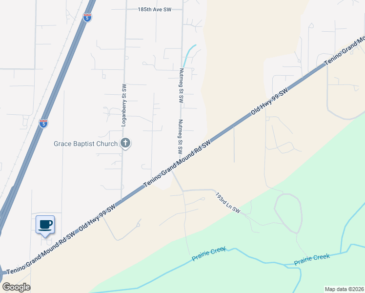 map of restaurants, bars, coffee shops, grocery stores, and more near 19135 Nutmeg Street Southwest in Rochester