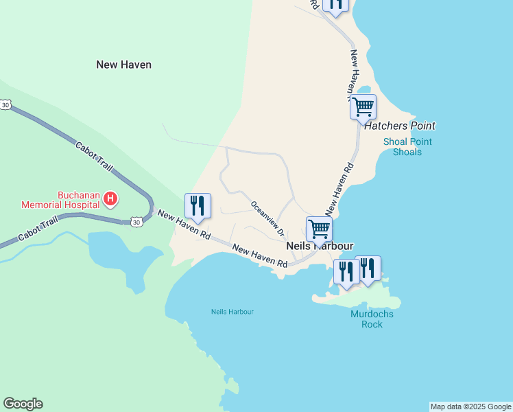 map of restaurants, bars, coffee shops, grocery stores, and more near 17 Cyril's Drive in New Haven