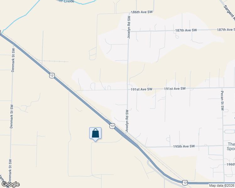 map of restaurants, bars, coffee shops, grocery stores, and more near 8011 191st Avenue Southwest in Rochester