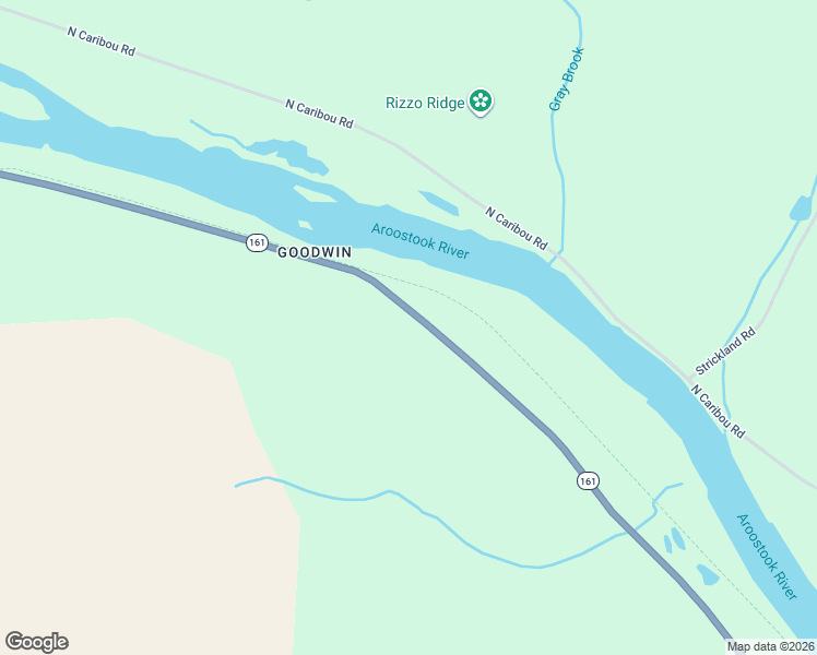 map of restaurants, bars, coffee shops, grocery stores, and more near 290 South Caribou Road in Fort Fairfield