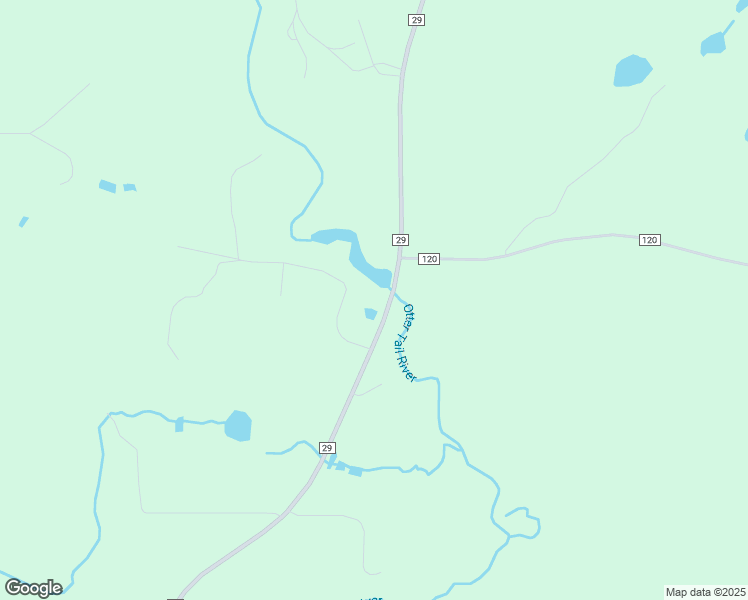 map of restaurants, bars, coffee shops, grocery stores, and more near 19784 County Highway 29 in Frazee