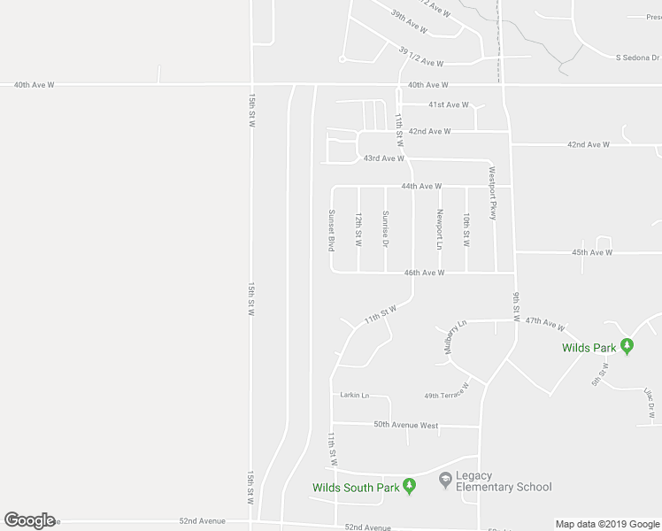 map of restaurants, bars, coffee shops, grocery stores, and more near 4529 Sunset Boulevard in West Fargo