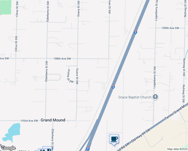 map of restaurants, bars, coffee shops, grocery stores, and more near 19001 Ivan Street Southwest in Rochester