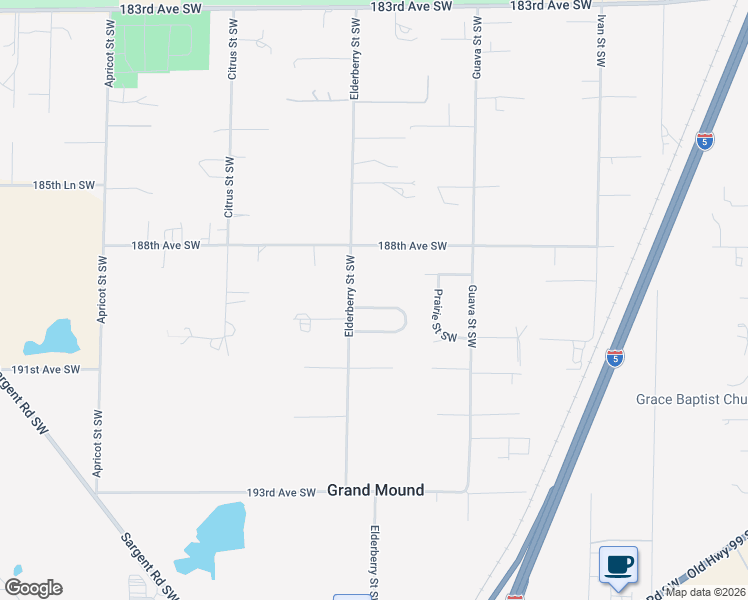 map of restaurants, bars, coffee shops, grocery stores, and more near 6107 189th Loop Southwest in Rochester