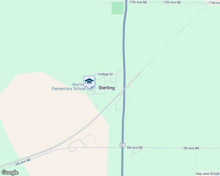 map of restaurants, bars, coffee shops, grocery stores, and more near in Sterling