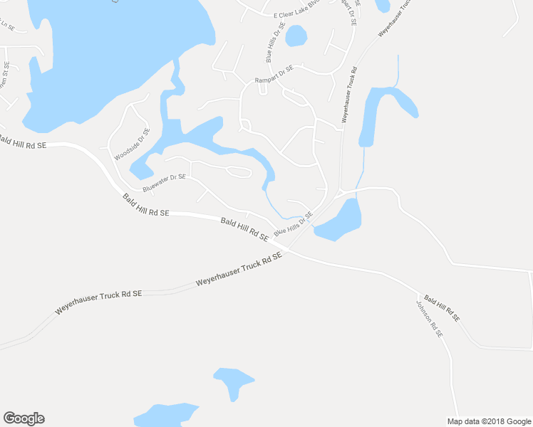 map of restaurants, bars, coffee shops, grocery stores, and more near 22524 Bluewater Drive Southeast in Yelm
