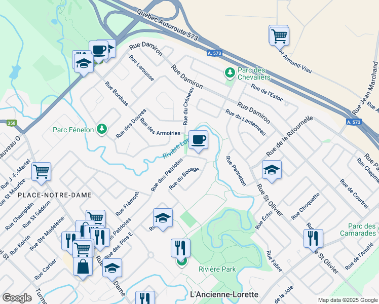 1101 Rue de la Détente, L'AncienneLorette QC Walk Score