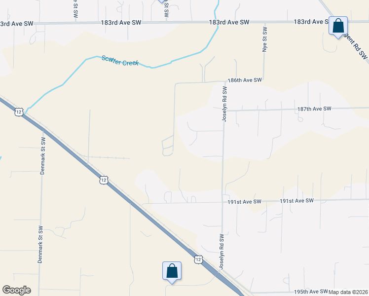 map of restaurants, bars, coffee shops, grocery stores, and more near 8011 188th Avenue Southwest in Rochester