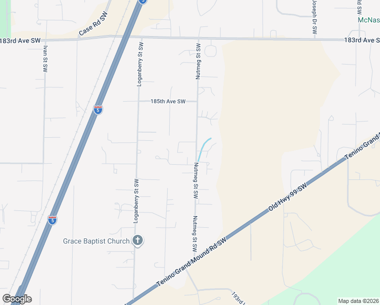 map of restaurants, bars, coffee shops, grocery stores, and more near 18636 Nutmeg Street Southwest in Rochester