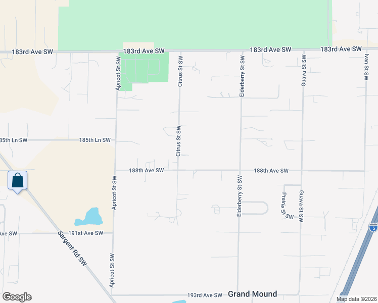 map of restaurants, bars, coffee shops, grocery stores, and more near 18710 Citrus Street Southwest in Rochester