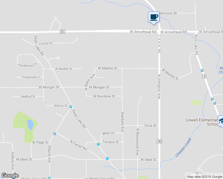 map of restaurants, bars, coffee shops, grocery stores, and more near 168 West Morgan Street in Duluth