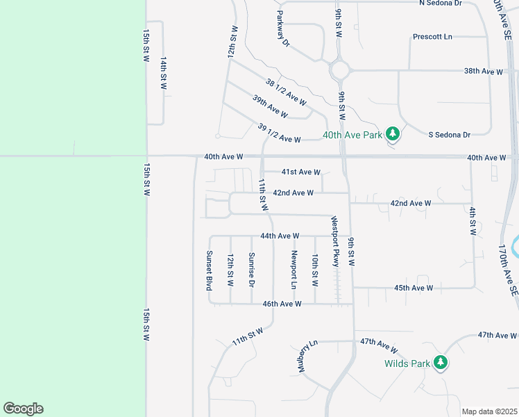 map of restaurants, bars, coffee shops, grocery stores, and more near 1124 43rd Ave W in West Fargo