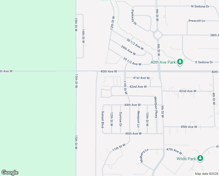 map of restaurants, bars, coffee shops, grocery stores, and more near 1156 42nd Avenue West in West Fargo