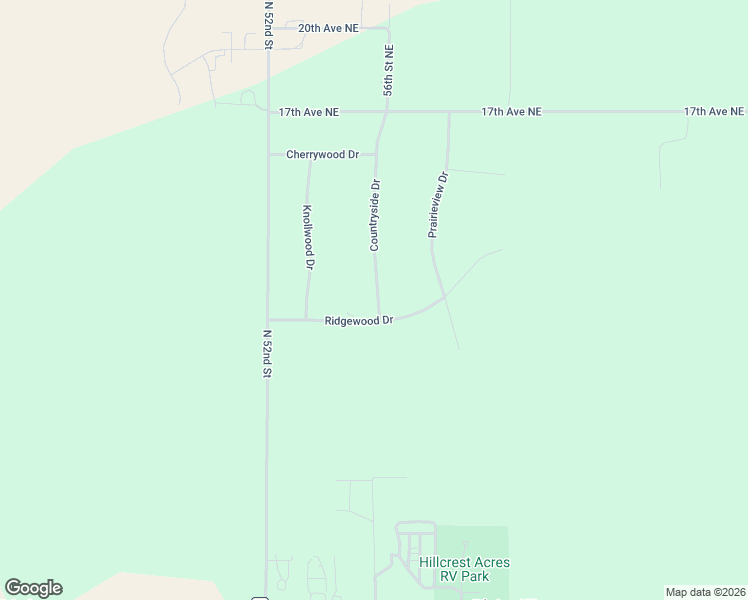 map of restaurants, bars, coffee shops, grocery stores, and more near 1244-5498 Countryside Dr in Bismarck