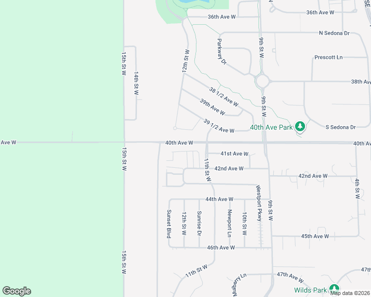 map of restaurants, bars, coffee shops, grocery stores, and more near 1156 42nd Avenue West in West Fargo