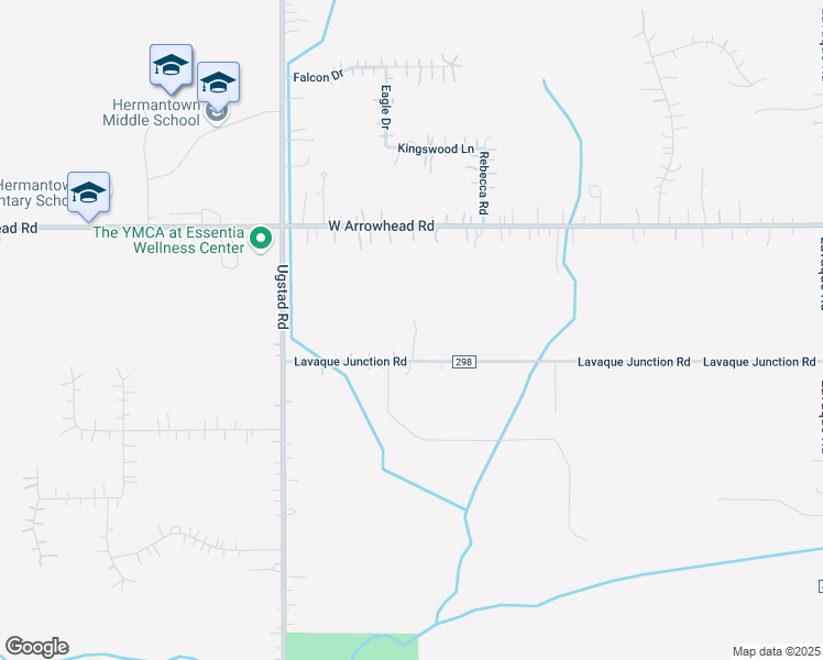map of restaurants, bars, coffee shops, grocery stores, and more near 5253 Lavaque Junction Road in Duluth