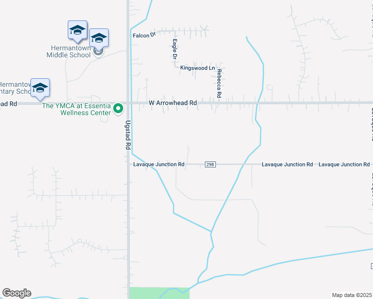 map of restaurants, bars, coffee shops, grocery stores, and more near 5253 Lavaque Junction Road in Duluth