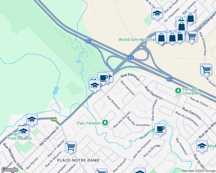 5121 Boulevard Chauveau Ouest, Québec QC Walk Score