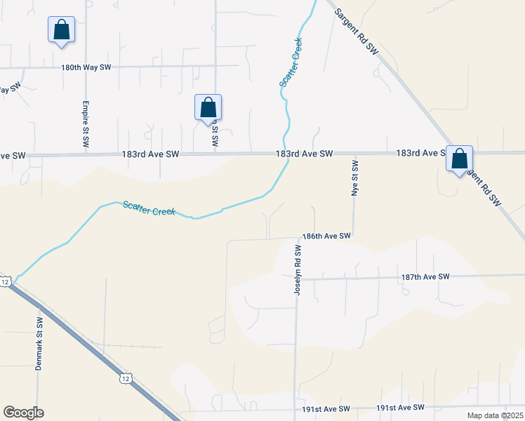 map of restaurants, bars, coffee shops, grocery stores, and more near 8012 186th Avenue Southwest in Rochester
