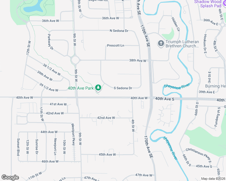 map of restaurants, bars, coffee shops, grocery stores, and more near 529 South Sedona Drive in West Fargo