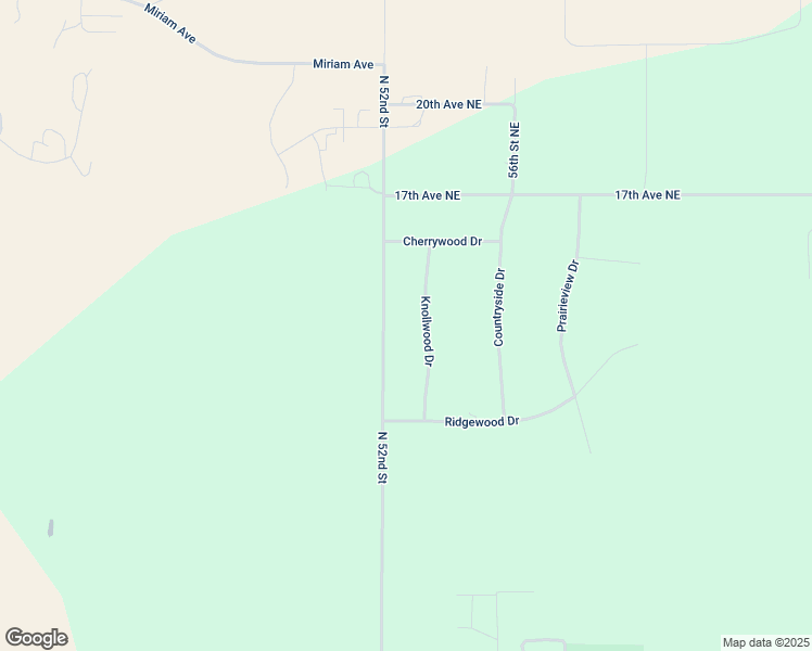 map of restaurants, bars, coffee shops, grocery stores, and more near 1300-5242 Knollwood Drive in Bismarck