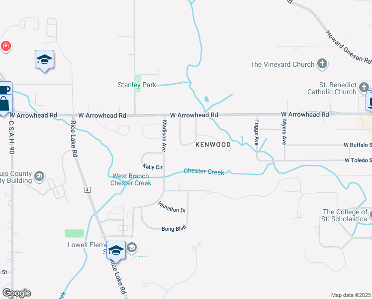 map of restaurants, bars, coffee shops, grocery stores, and more near 2334 Apple Ridge Drive in Duluth