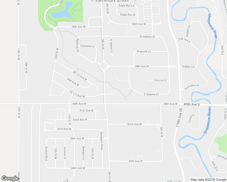 map of restaurants, bars, coffee shops, grocery stores, and more near 820 Cinnamon Ridge Place in West Fargo