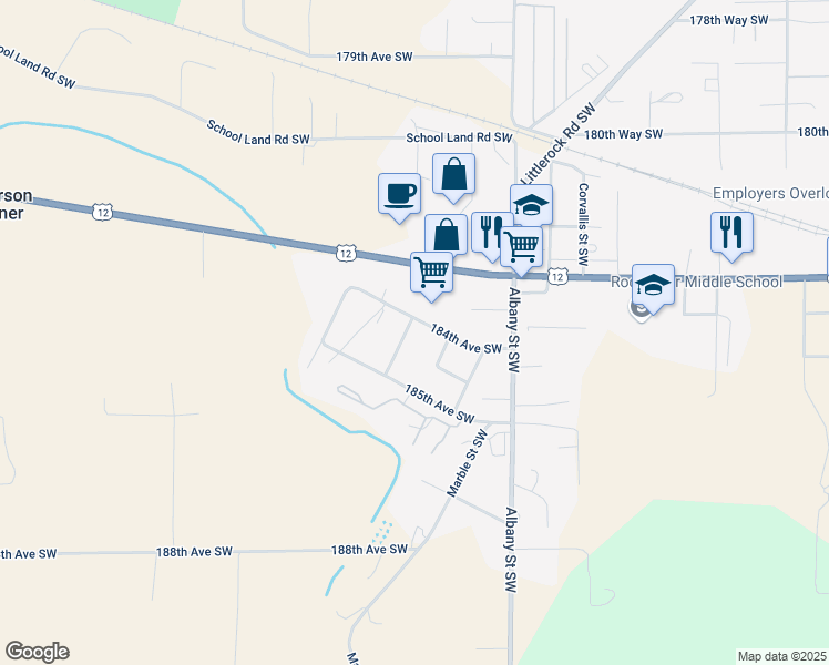 map of restaurants, bars, coffee shops, grocery stores, and more near 10333 U.S. 12 in Rochester