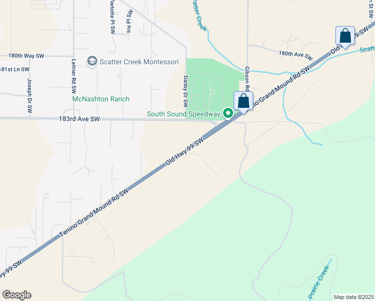 map of restaurants, bars, coffee shops, grocery stores, and more near 18420 Old Highway 99 Southwest in Rochester