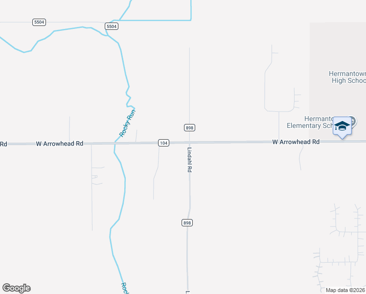 map of restaurants, bars, coffee shops, grocery stores, and more near 5506 West Arrowhead Road in Hermantown