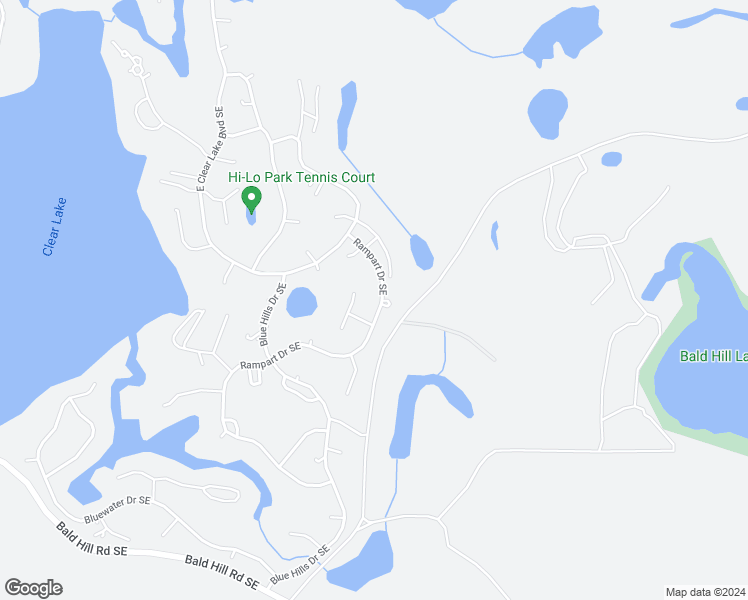 map of restaurants, bars, coffee shops, grocery stores, and more near 18235 Rampart Drive Southeast in Yelm